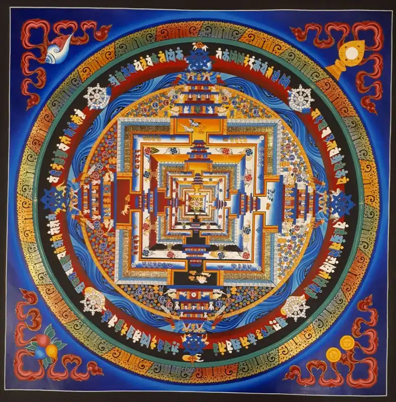 Art du Mandala Bouddhiste Kalachakra