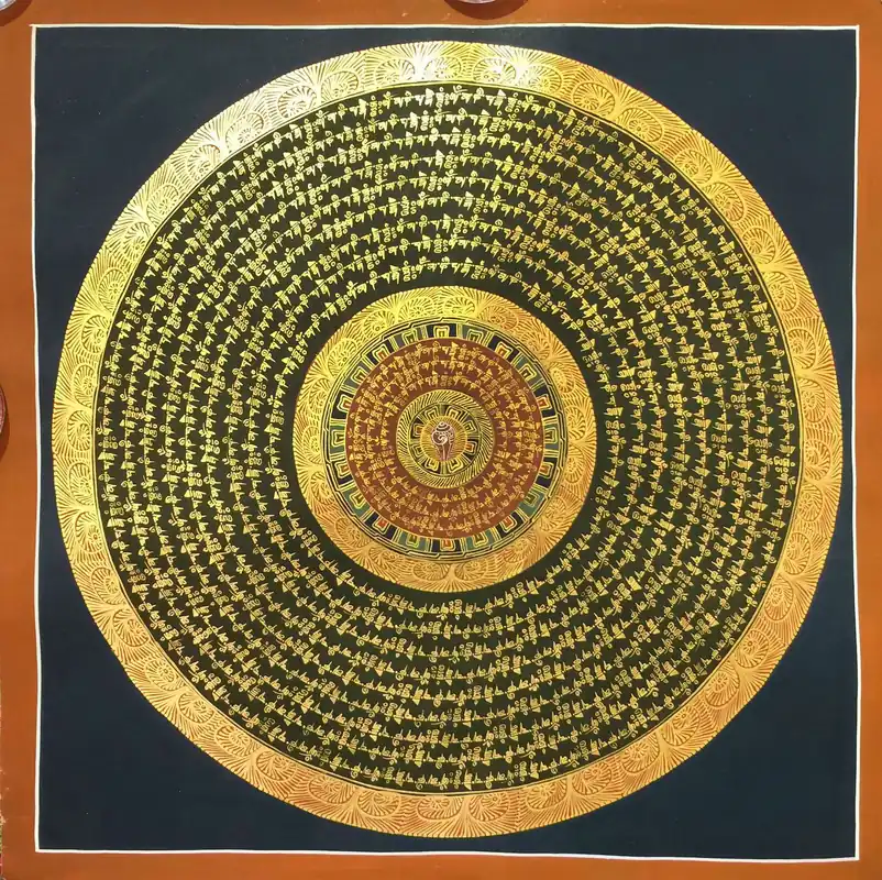 Mantra Mandala Rituel Tibétain