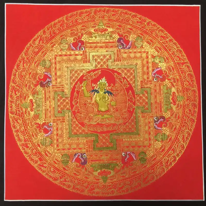 Art du Mandala de Manjushree
