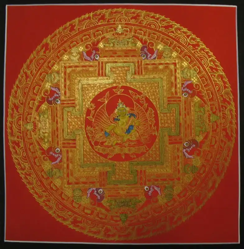 Art du mandala de Dzambala