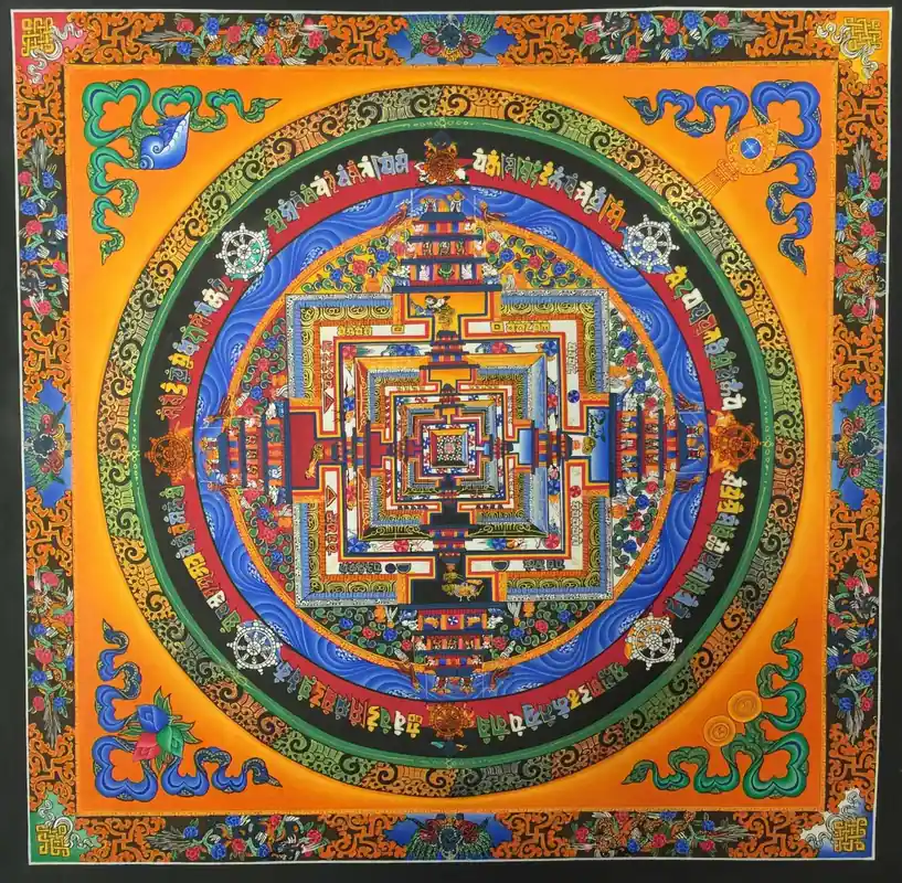Dragon Kalachakra Mandala Art