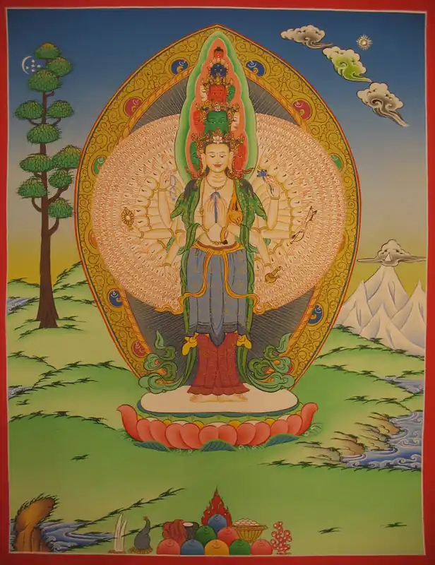 L’art tibétain de Lokeshvara
