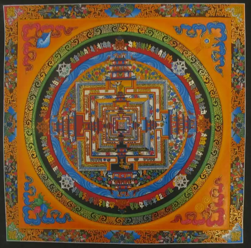 Le Mandala Kalachakra dans l’art bouddhiste