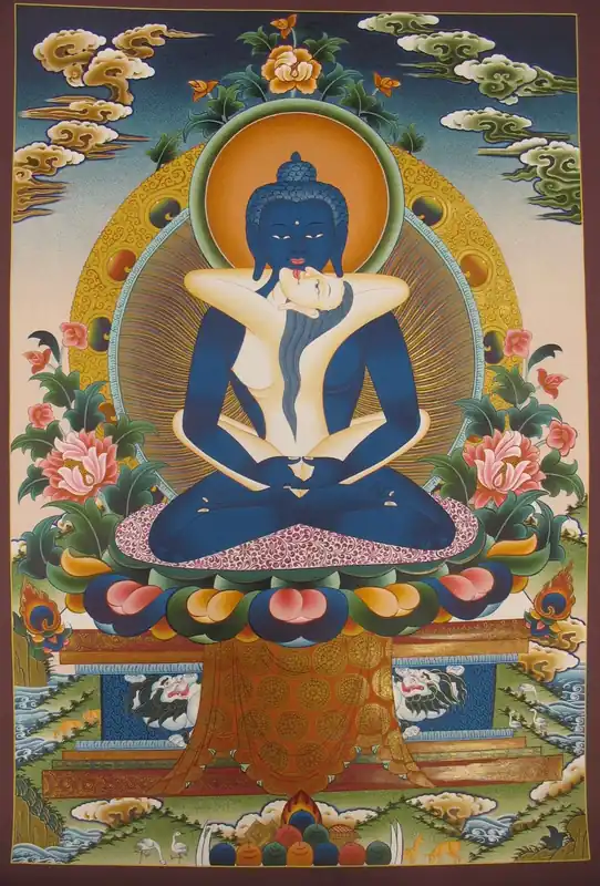 Art bouddhiste de Samantabhadra