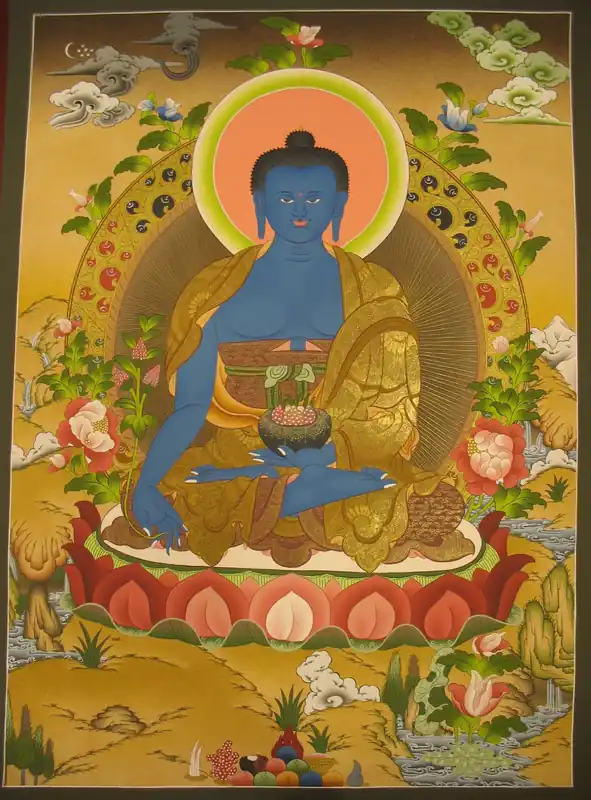 Art du Bouddha de Médecine