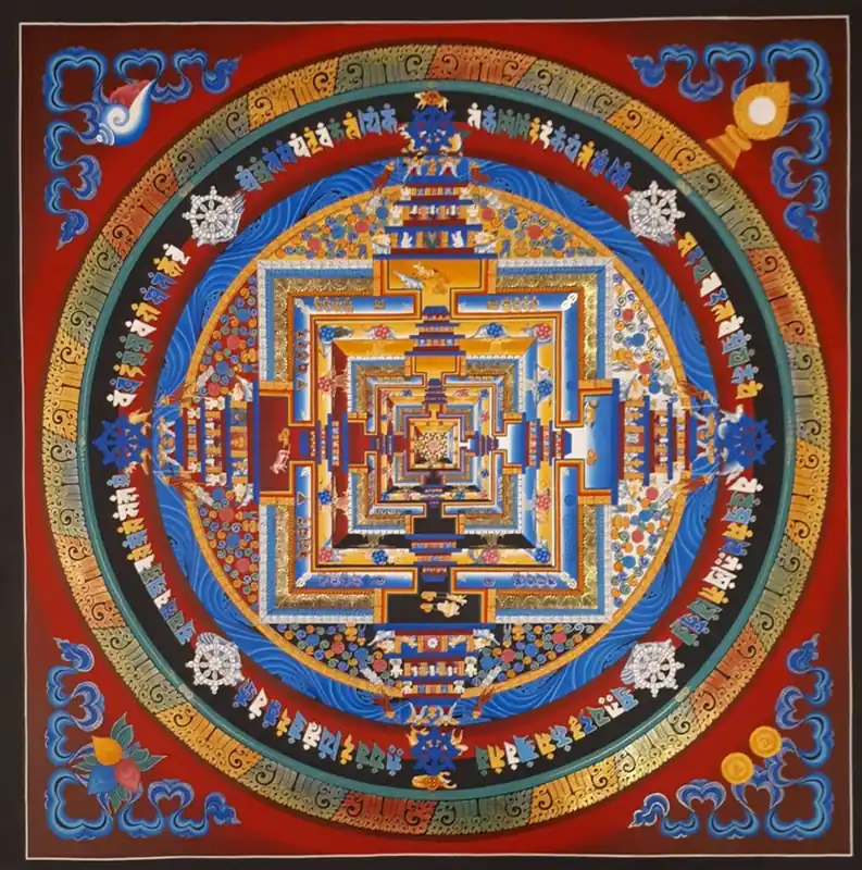 Le mandala de Kalachakra dans l’art tibétain