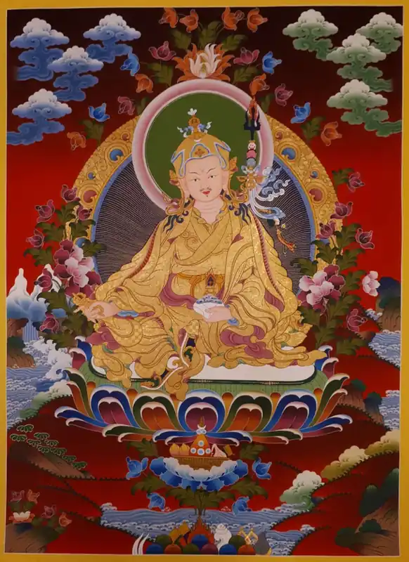 Guru Padum Thangka tibétain