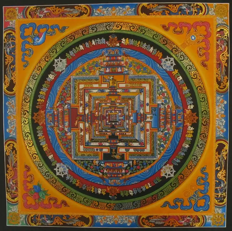 Le Mandala bouddhiste de l’art du Kalachakra