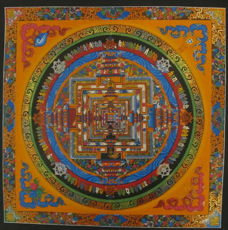 Mandala traditionnel du Kalachakra