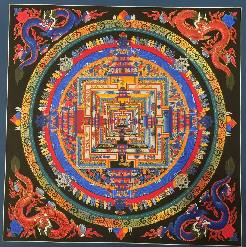 Le mandala tibétain de l’art du Kalachakra