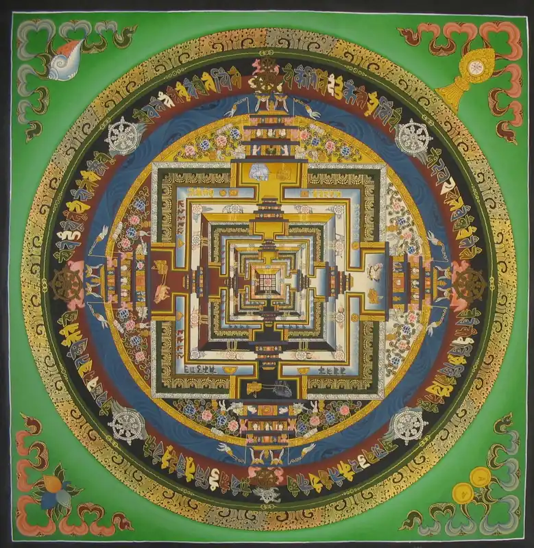 Le Mandala vert de Kalachakra