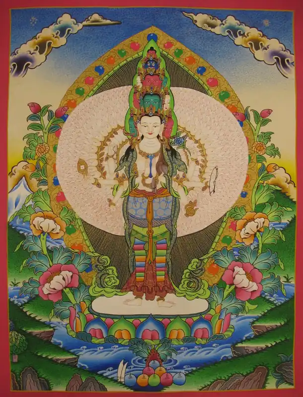 Art traditionnel de Lokeshvara