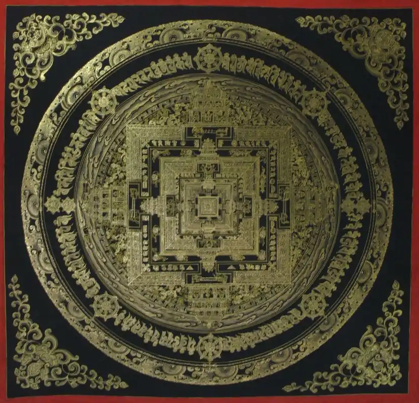 Mandala bouddhiste du Kalachakra