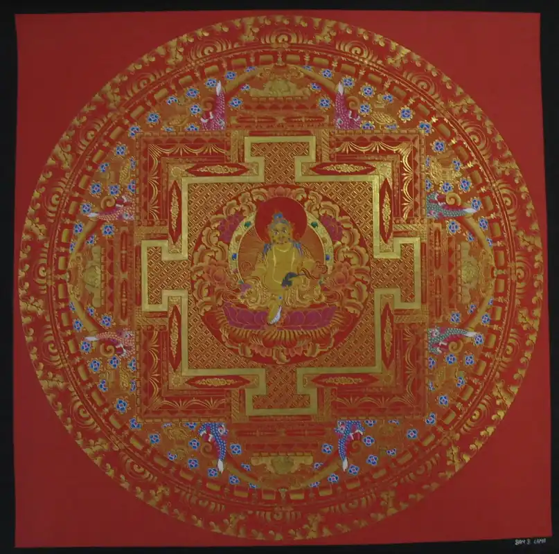 Mandala bouddhiste de Dzambala