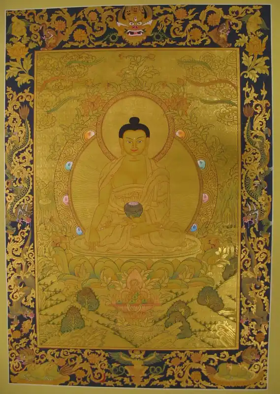 Peinture traditionnelle de l’art de Shakyamuni