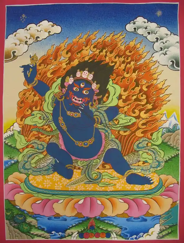 Art bouddhiste de Vajrapani