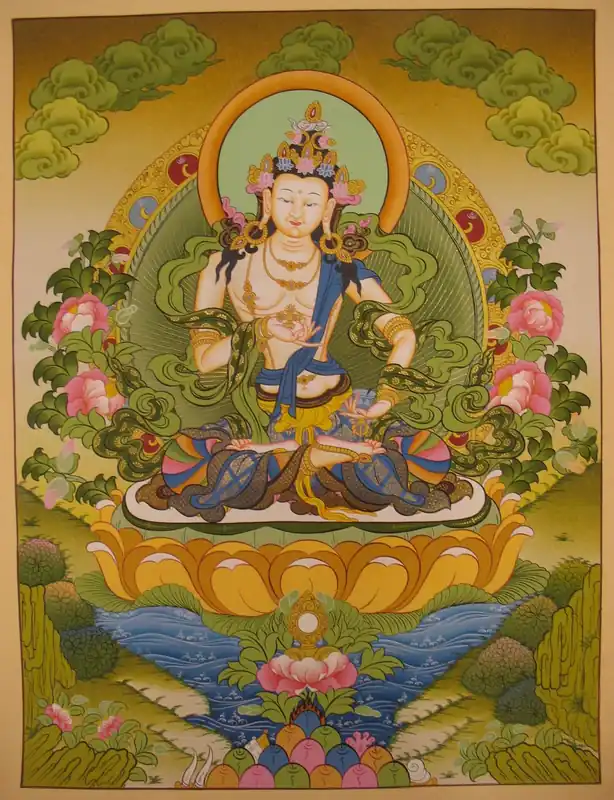 Art tibétain de Vajrasattva