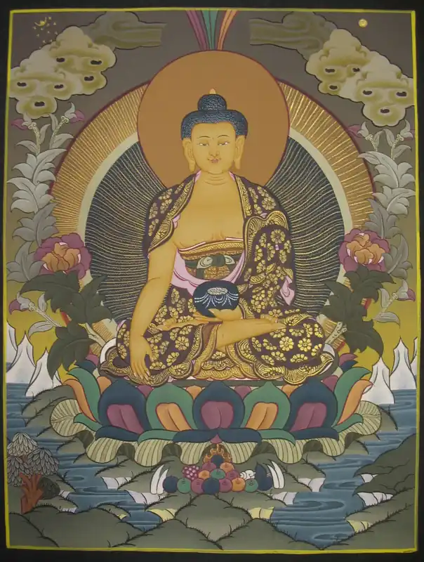 Thangka de Shakyamuni