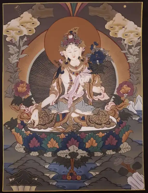 Lotus Legged White Tara