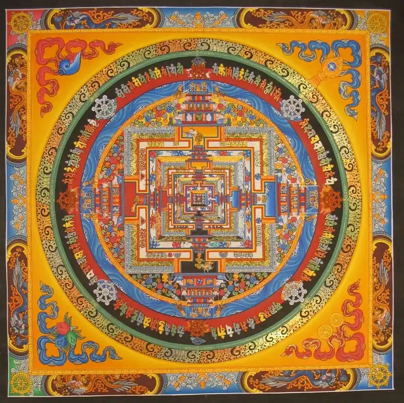 Frontière du Dragon Mandala Kalachakra