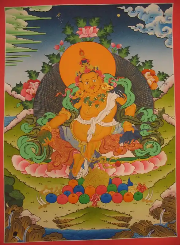 Art bouddhiste de Dzambala