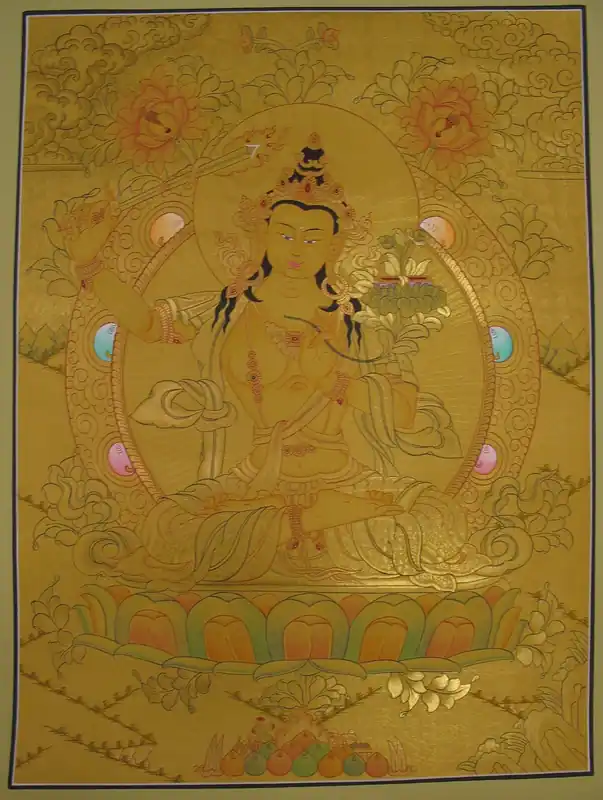 Art rituel tibétain de Manjushree