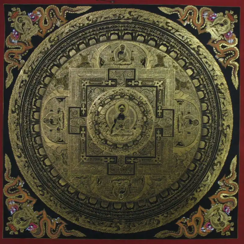Art du Mandala du Bouddha de la Médecine