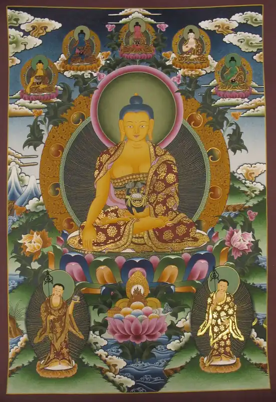 Thangka bouddhiste de Shakyamuni Art