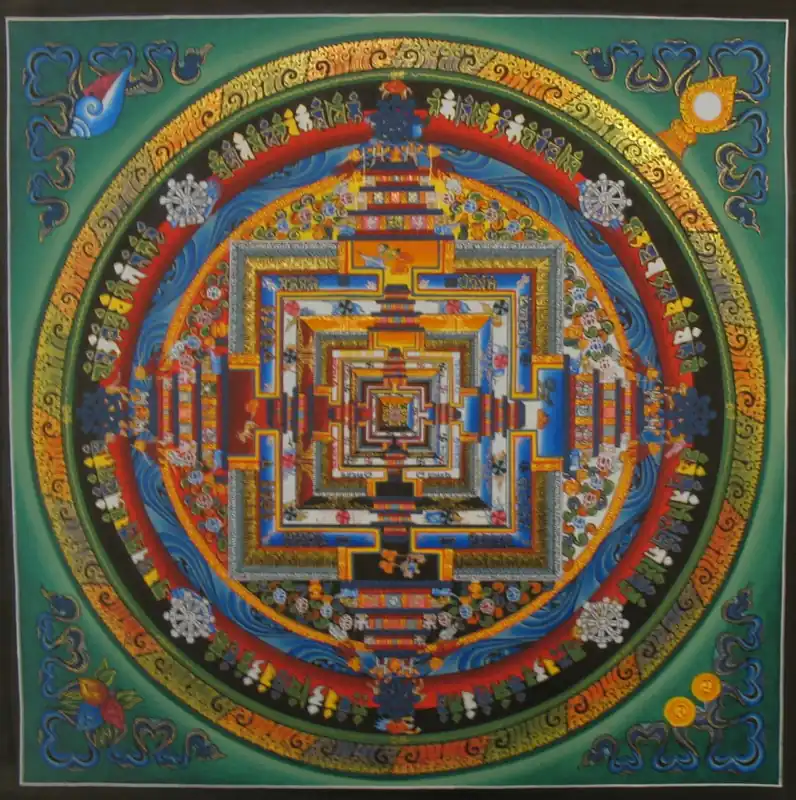 Mandala tibétain du Kalachakra