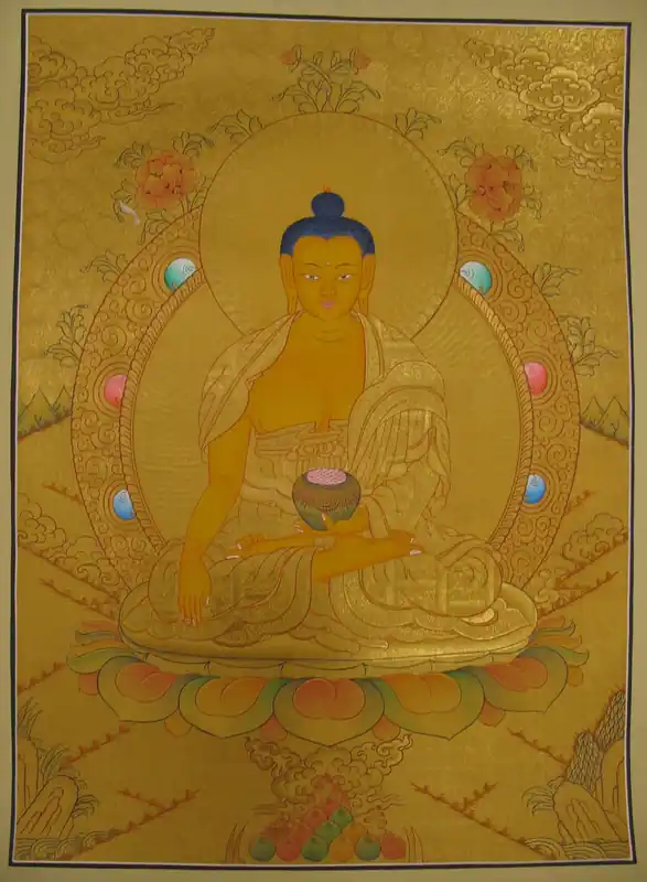 Peinture tibétaine de Shakyamuni Art