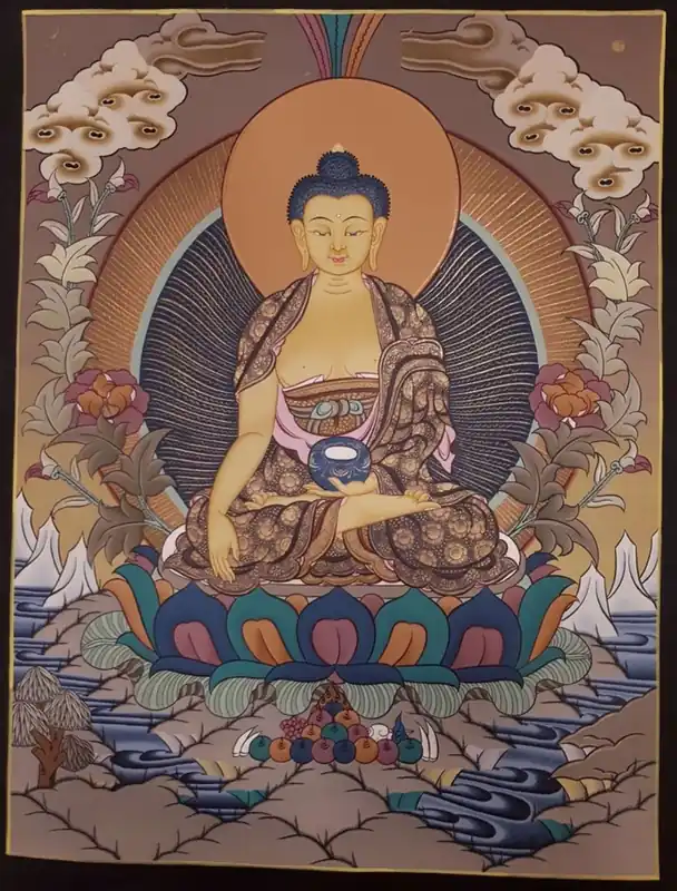Peinture de Shakyamuni