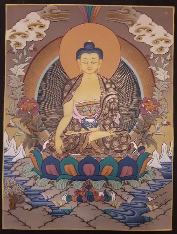 Peinture de Shakyamuni