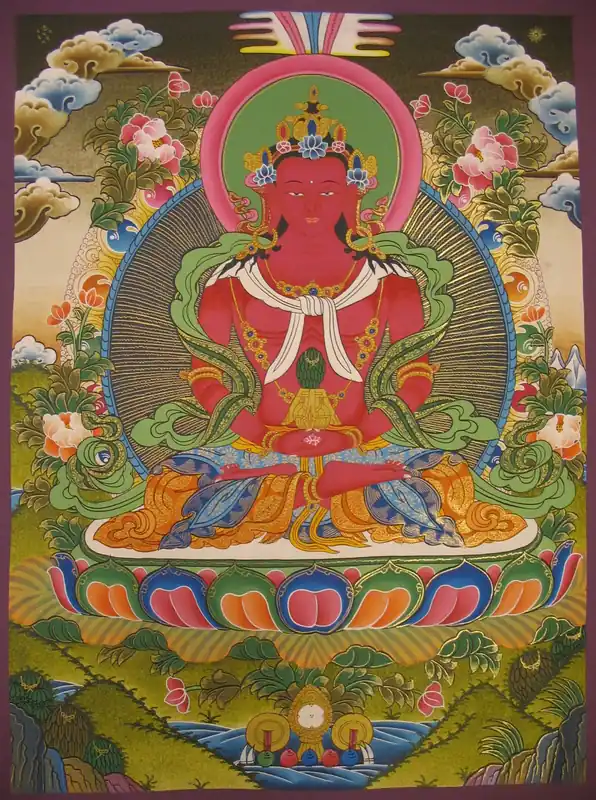 Thangka d’Amitayus