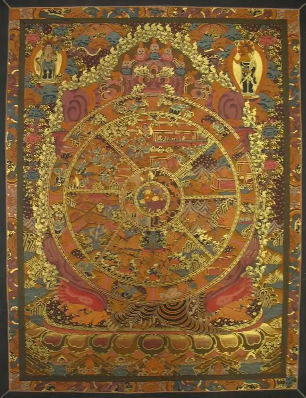 Art du Mandala de la Roue de la Vie