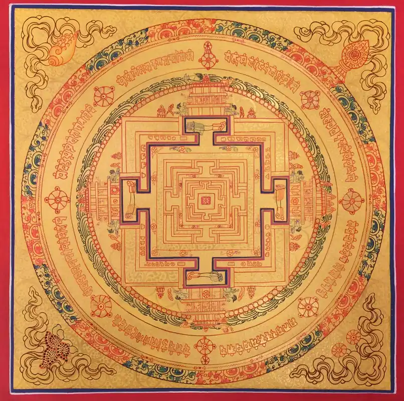 Le Mandala doré du Kalachakra tibétain