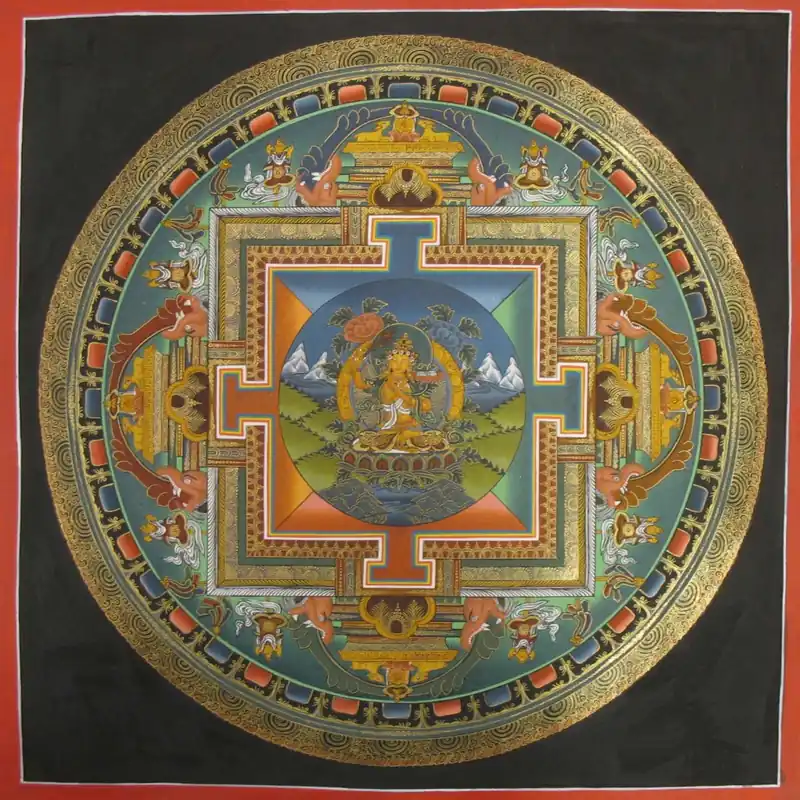 Art du Mandala de Manjushri