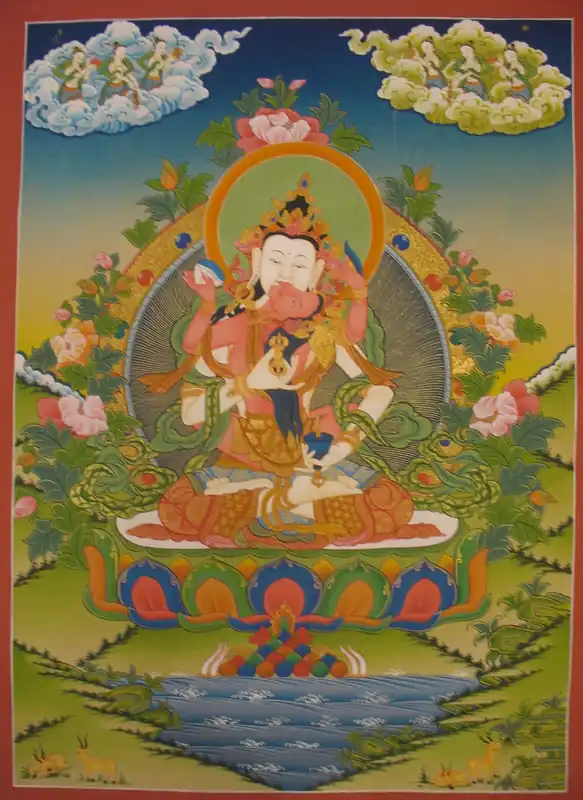 Thangka de Vajrasattva