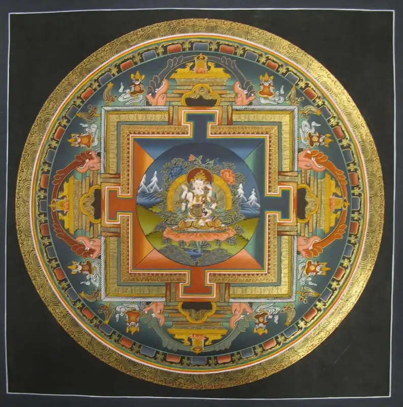 Art du Mandala de Vajrasattva