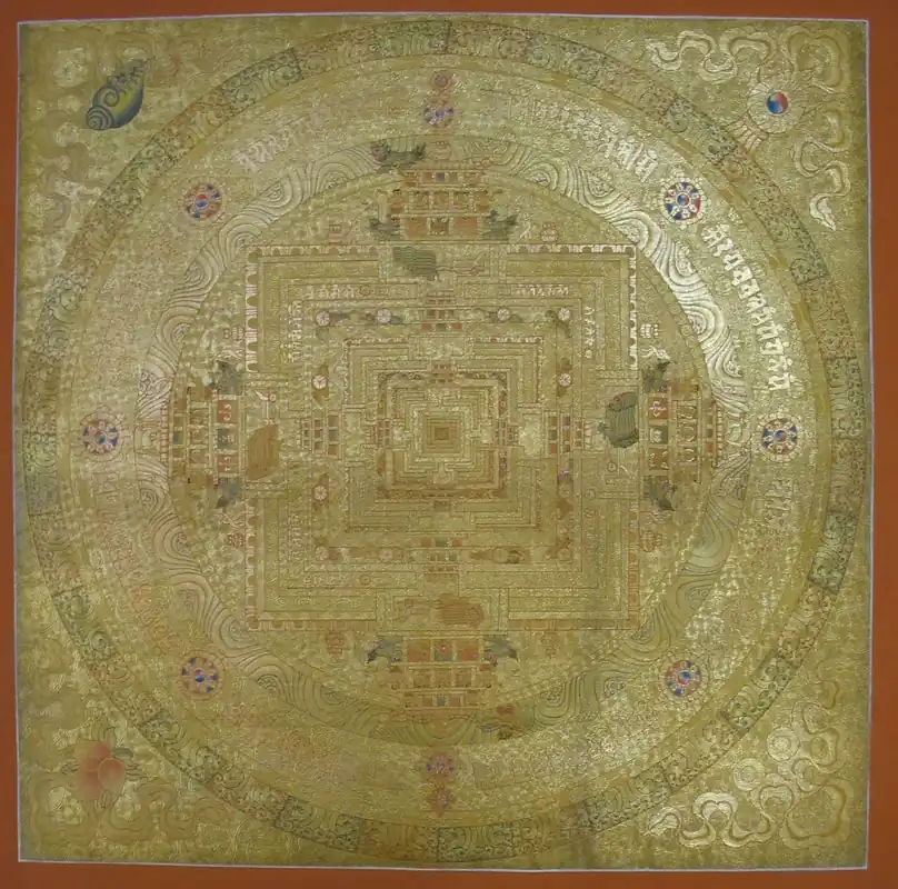 Mandala tibétain du Kalachakra