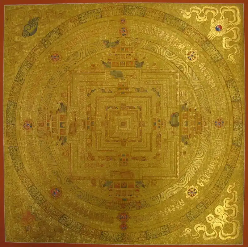 Le mandala rituel du Kalachakra