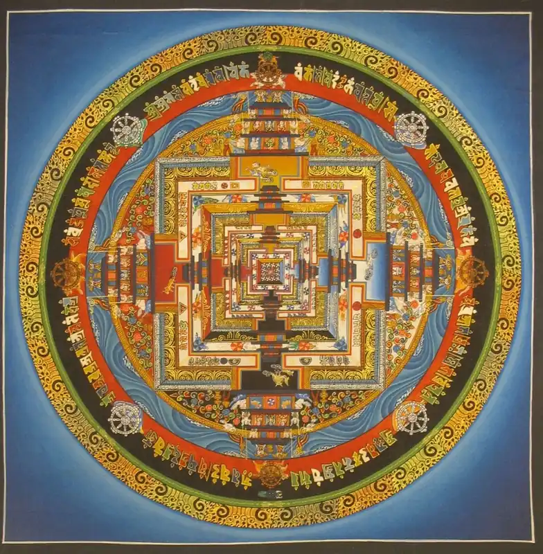 Mandala moyen du Kalachakra