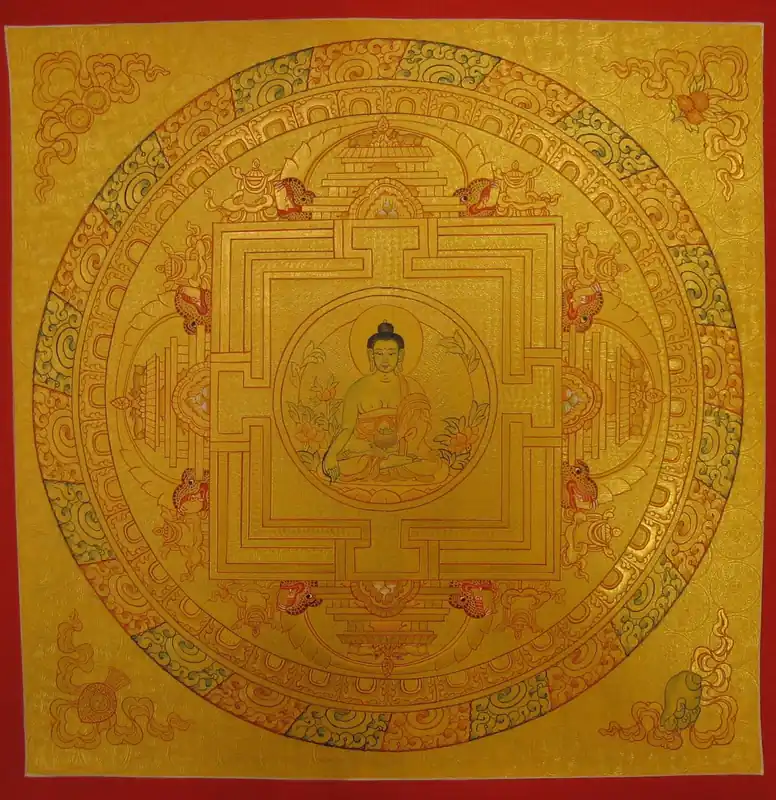 Mandala du Bouddha de Médecine