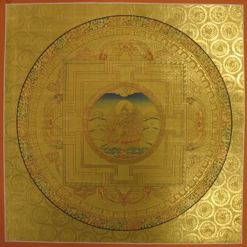 Le Mandala tibétain de la Tara Verte