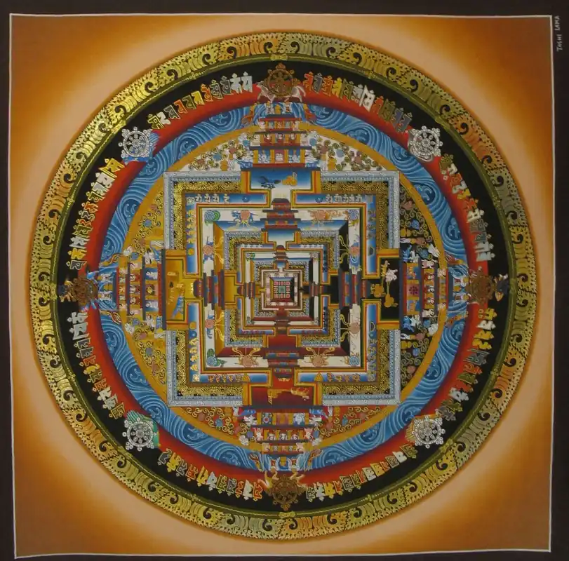 Mandala traditionnel du Kalachakra