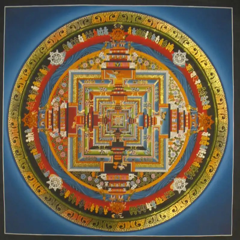 L’art traditionnel du mandala de Kalachakra