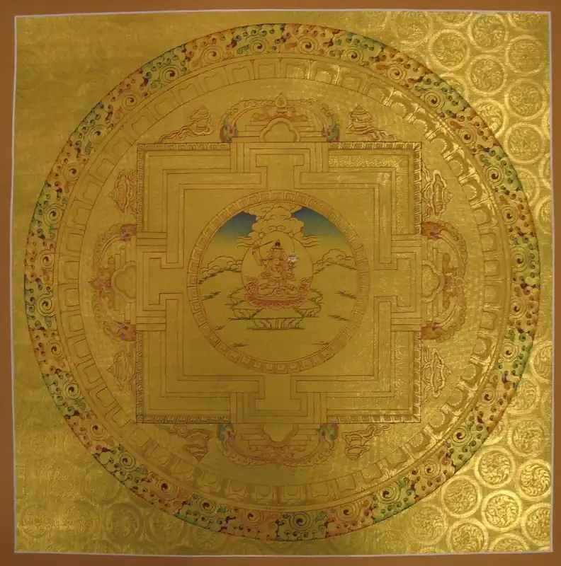Le Mandala de Manjushree Doré