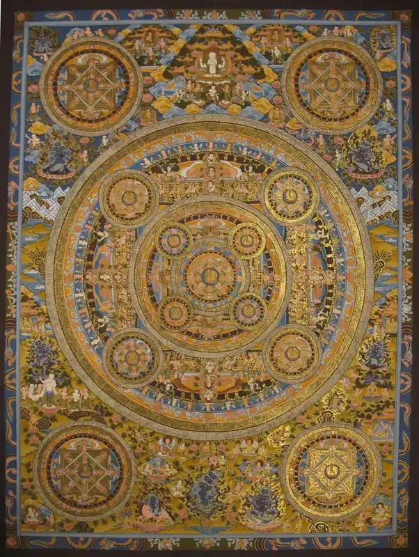 Thangka du Grand Pancha Mandala
