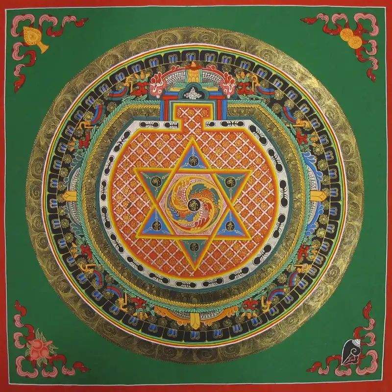 Le mandala tibétain du Yin et du Yang
