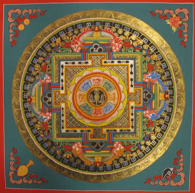 Coquille Traditionnelle Mandala