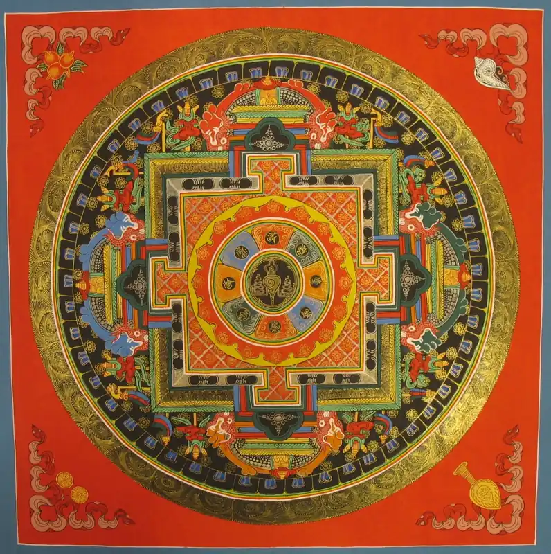 Mandala traditionnel de Sankha